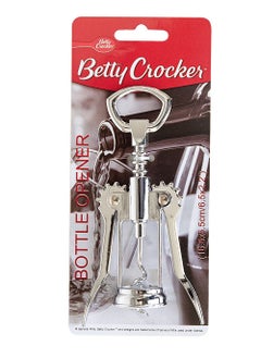 Betty Crocker Betty Crocker Stainless Steel Wine & Bottle Opener 16.5x5.5cm 
