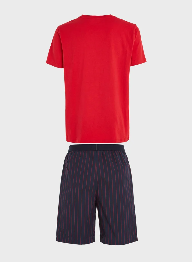 TOMMY HILFIGER Striped Pyjama Set