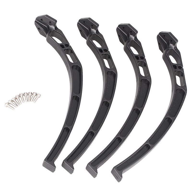 Mallofusa Universal Landing Gear Skid Ccompatible for DJI F450 F550 Sk480 Multirotor Quadcopter Black