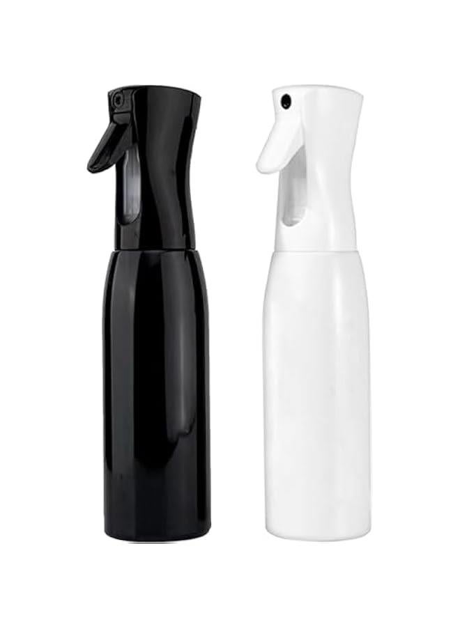 HOOKOR 500ml Continuous Spray Bottle Plastic Empty Hair Mist Sprayer Ultra Fine Water Mister for Hairstyling Cleaning Salons Plants Pet Care (2 Pack) - Image 1