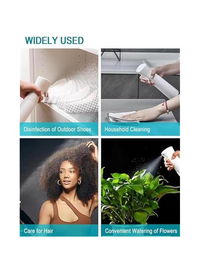 HOOKOR 500ml Continuous Spray Bottle Plastic Empty Hair Mist Sprayer Ultra Fine Water Mister for Hairstyling Cleaning Salons Plants Pet Care (2 Pack) - Image 4