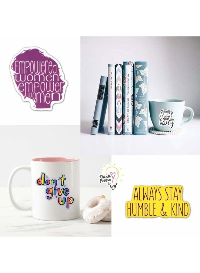 CoCube+ 100pcs Inspirational Stickers Vision Board Supplies, Reward Motivational Stickers for Teens Adults Students Teachers Planners Employees, Positive Sticker for Water Bottles, Scrapbook, Journal - Image 5