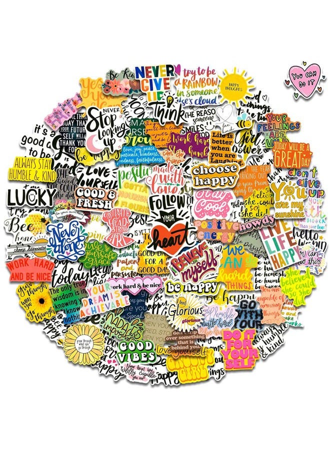 CoCube+ 100pcs Inspirational Stickers Vision Board Supplies, Reward Motivational Stickers for Teens Adults Students Teachers Planners Employees, Positive Sticker for Water Bottles, Scrapbook, Journal - Image 1