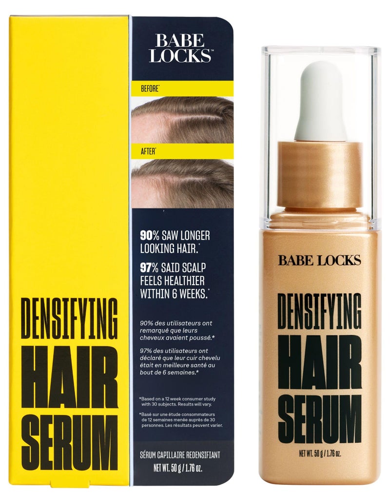 Babe Original Locks Densifying Hair Serum for Men and Women Promotes Thickness in Thinning Hair  Hair Loss