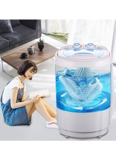 DubaiGallery Home Shoe Washer, Portable Smart Mini Washer, 4.5kg Capacity, Removable Shoe Brush, Anti-Bacterial Light Blue, Knob Control  - Image 2
