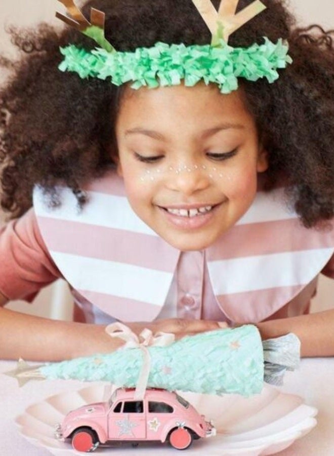 Meri Meri Reindeer Fringe Antler Headbands - Image 2