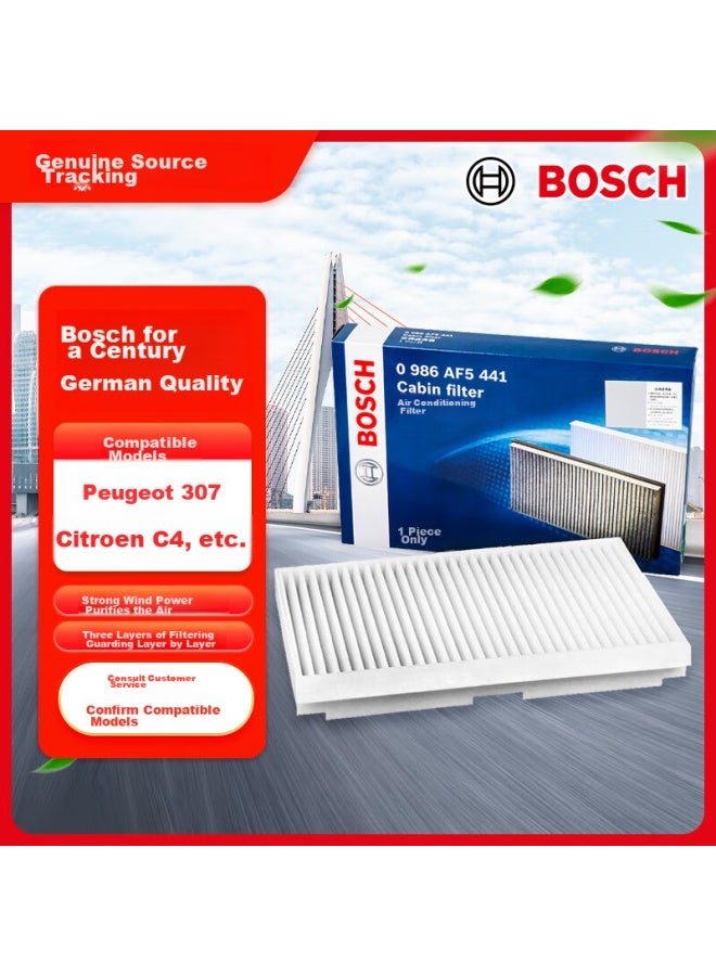 Bosch Single-effect Air Conditioning Filter 5441 For Peugeot Rcz3, 07, 08, Citroen C4l, Sega, Kai Xuan Ds6, Ds4s5l - Image 1