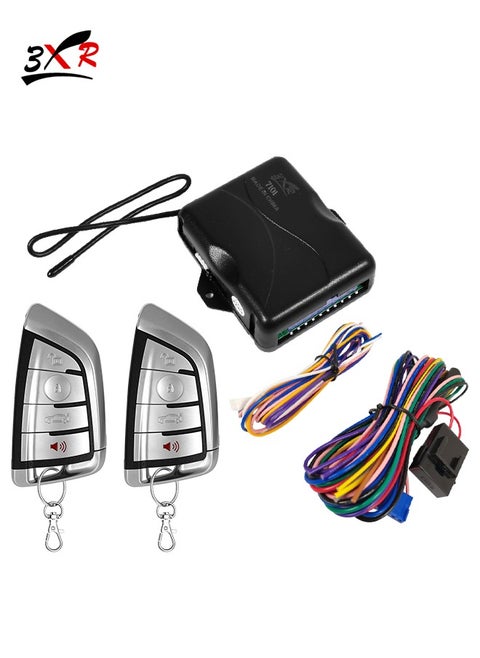 3XR Universal Remote Keyless Entry System with Central Door Locking, Trunk Release, and Remote Car Locator 7101
