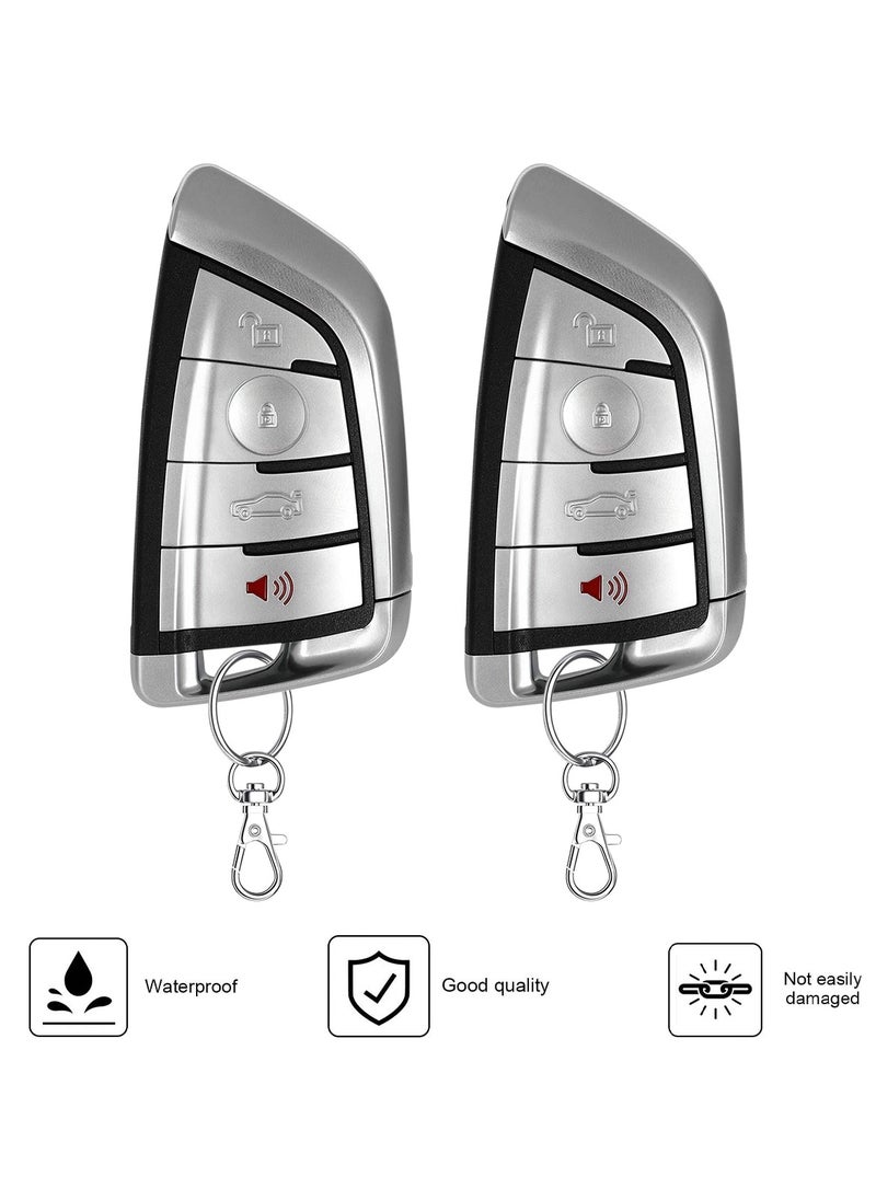 3XR 3XR Universal Remote Keyless Entry System with Central Door Locking, Trunk Release, and Remote Car Locator 7101  - Image 2