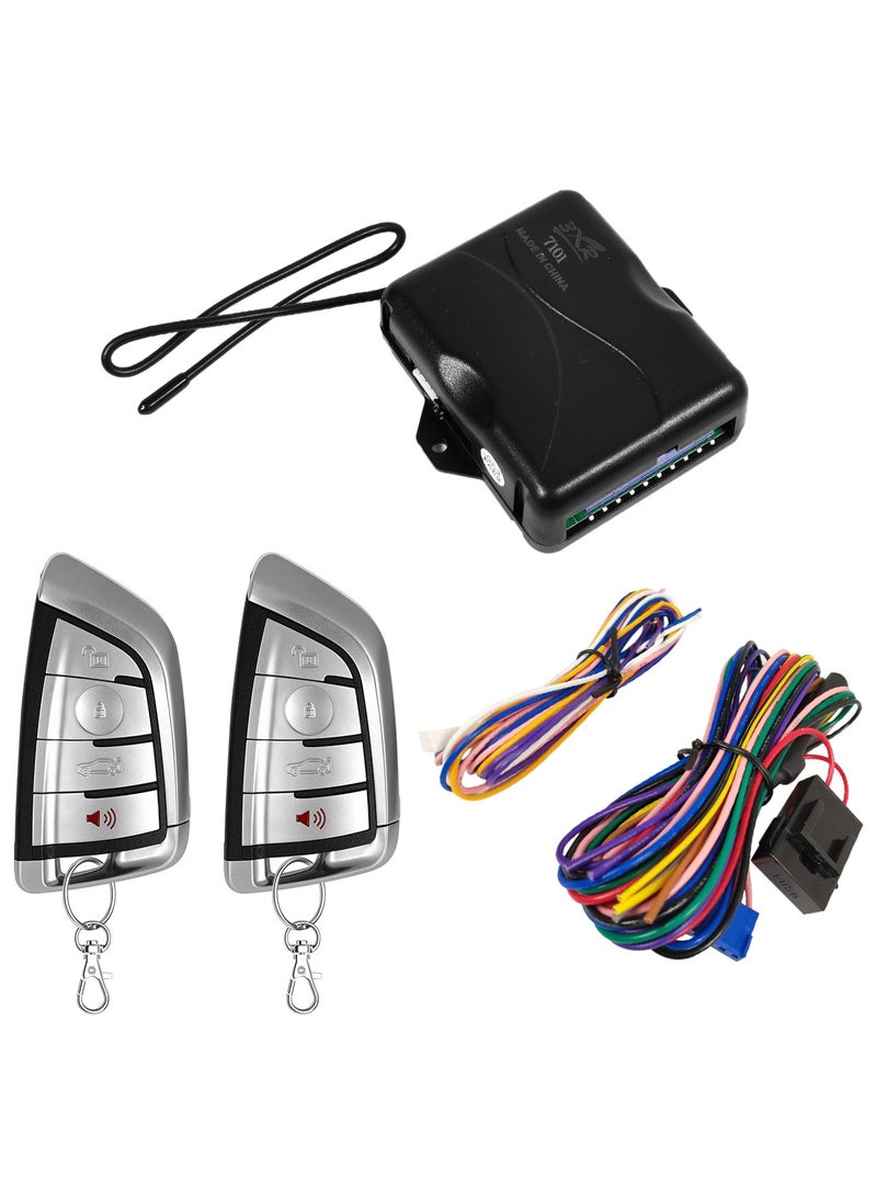 3XR 3XR Universal Remote Keyless Entry System with Central Door Locking, Trunk Release, and Remote Car Locator 7101  - Image 3