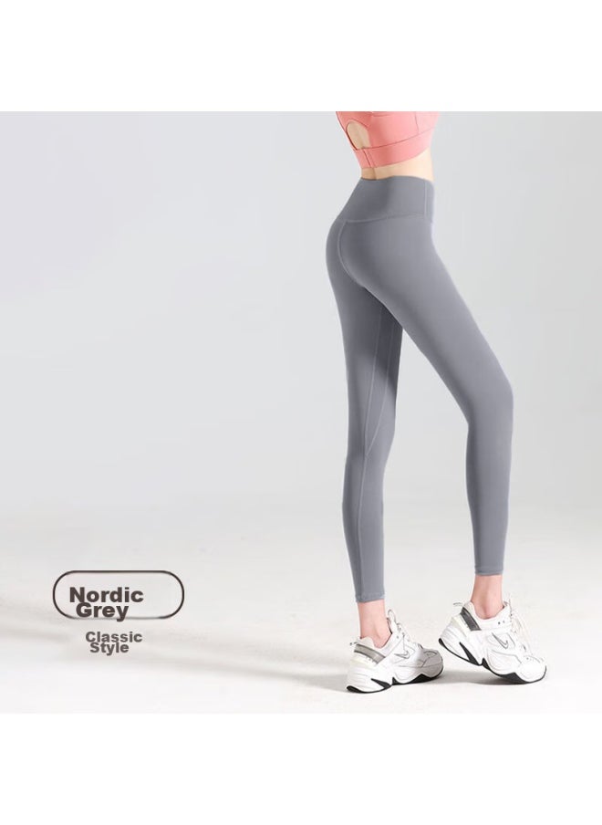 Miniso Miniso Yoga Pants For Women, Seamless Sports Fitness Leggings, Training Tight Pants, Quick-drying Breathable High-waist Butt-lifting Pilates Yoga Wear  - Image 1