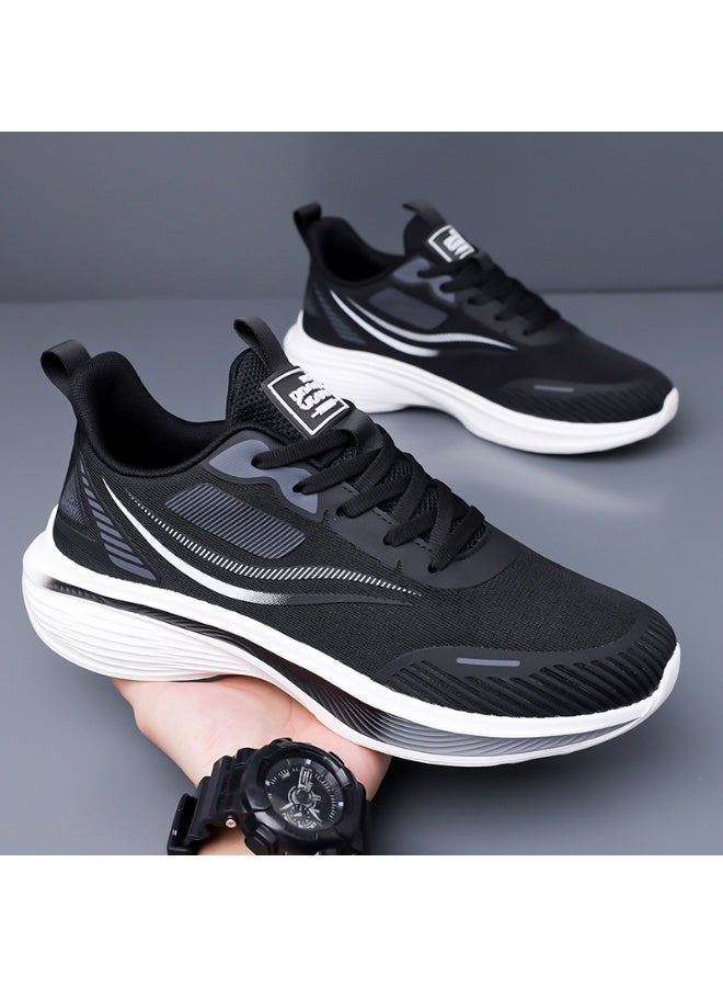 Men Sport Running Shoes Athletic Trainning Walk Breathable Comfortable Lightweight Non-Slip Sneakers for Gym Workout Daily Wear - Image 4
