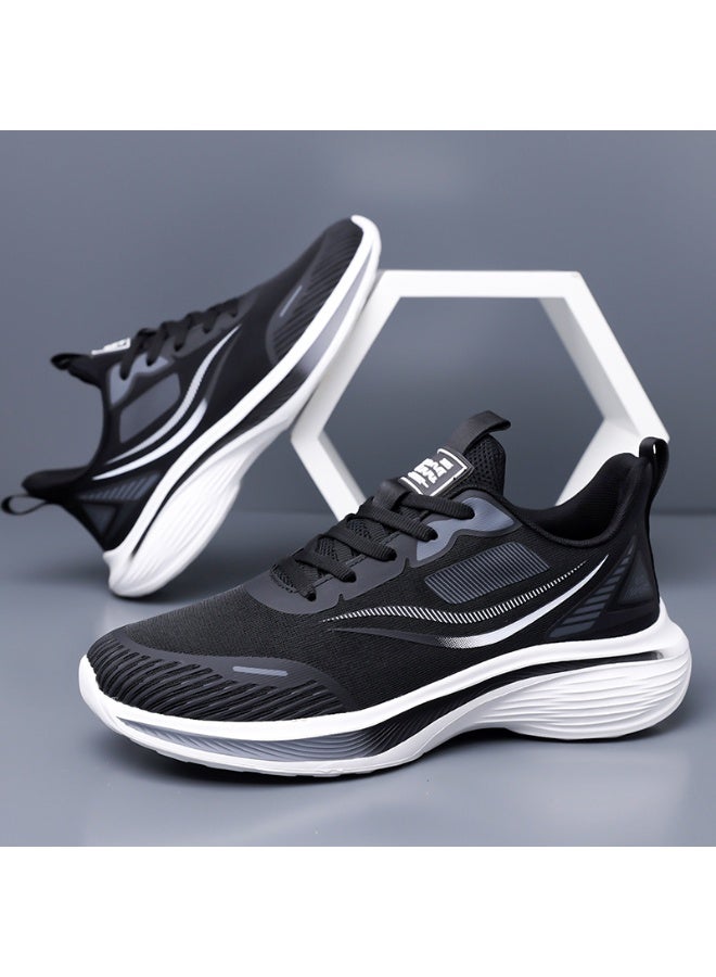 Men Sport Running Shoes Athletic Trainning Walk Breathable Comfortable Lightweight Non-Slip Sneakers for Gym Workout Daily Wear - Image 3