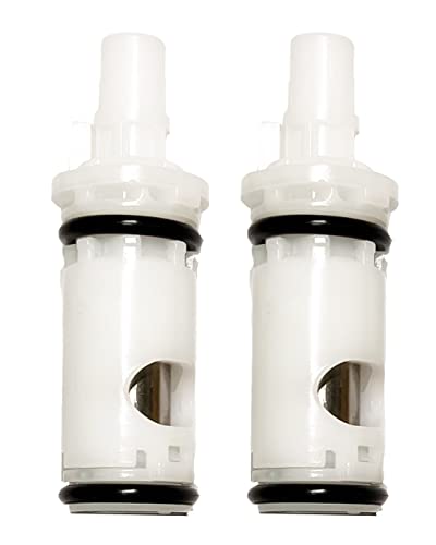 Jadiver GM 1224 1224B Cartridge Replacement Compatible with 2 Handle Faucets and Tub Showers, Durable Brass and Plastic -2 Pack - Image 2