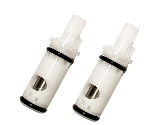 Jadiver GM 1224 1224B Cartridge Replacement Compatible with 2 Handle Faucets and Tub Showers, Durable Brass and Plastic -2 Pack - Image 3