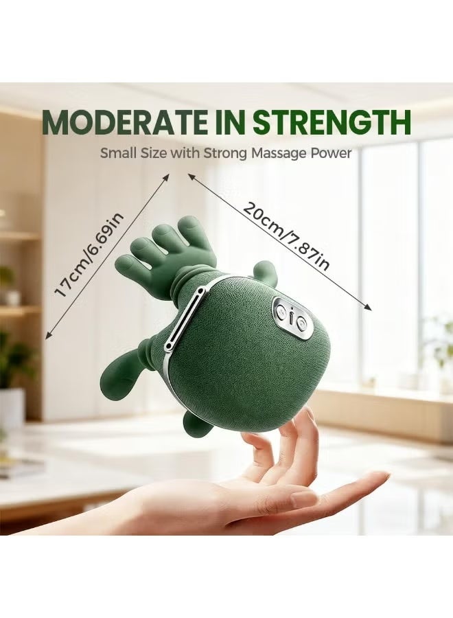 MOSH Shoulder Massager Bionic 4D Neck Massager with Heat Rechargeable Deep Tissue Kneading Massage Simulated Hand Neck Legs and Back Massager for Women Men - Image 5