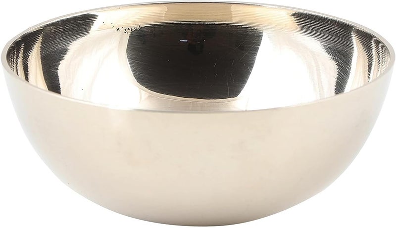 WHOLELIFEOBJECTS Bronze Kansa Vatki Cup Bronze Kansa Natural Bowl Ayurvedic Detox Foot Massager  Relaxation and Deep Cleaning Ancient Indian Technique  Natural Pack of 1 - Image 1