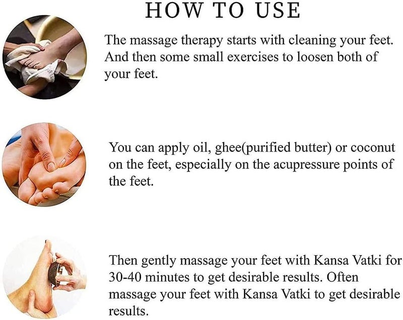 WHOLELIFEOBJECTS Bronze Kansa Vatki Cup Bronze Kansa Natural Bowl Ayurvedic Detox Foot Massager  Relaxation and Deep Cleaning Ancient Indian Technique  Natural Pack of 1 - Image 5