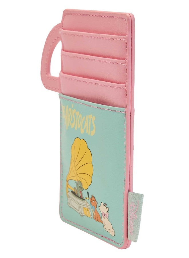 Loungefly حامل بطاقات ملصق ديزني الأرستوقاط من لاونجفلاي - Image 4