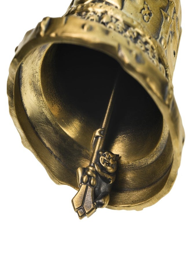 Starforged قلادة نحاسية من سلسلة Starforged Warhammer 40K Plague Bell of Nurgle Chaos Warriors، مع حبل مضفر أسود. - Image 3