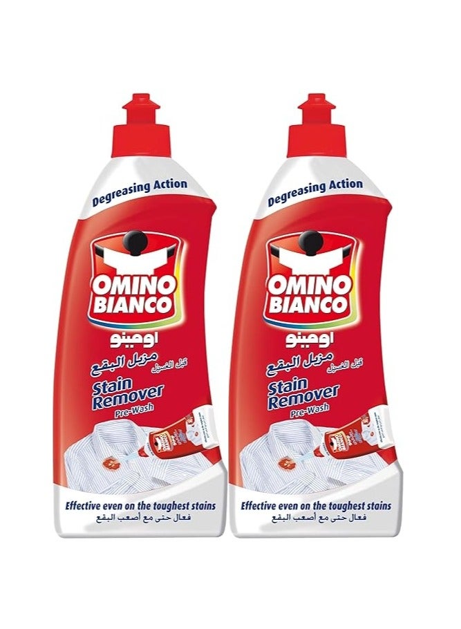 اومينو بيانكو مزيل البقع متعدد الاستخدامات من أومينو 500 مل (عبوة من قطعتين)