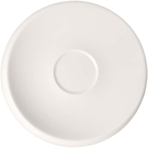 Villeroy & Boch Villeroy  Boch NewMoon Collection Coffee Cup Saucer Premium Porcelain Made in Germany Dishwasher and Microwave Safe 65 in White - Image 2