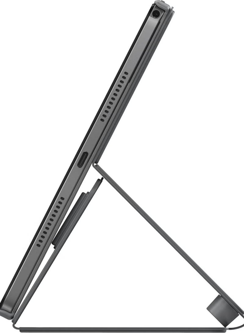 Lenevo Lenovo Folio Case for Tab M11 - Tablet Protector with Built in Pen Holder, Security Band & Convertible Stand - Luna Grey - Image 2
