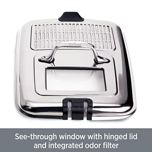 All-Clad Electric Deep Fryer with Basket and Lid, Stainless Steel Deep Fryer for Home Use, 1700W, Dishwasher Safe - Image 5