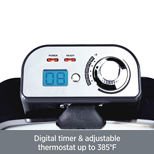 All-Clad Electric Deep Fryer with Basket and Lid, Stainless Steel Deep Fryer for Home Use, 1700W, Dishwasher Safe - Image 4