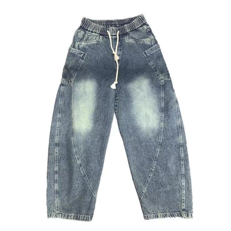 Unisex Casual Daily Denim Jeans - Image 3
