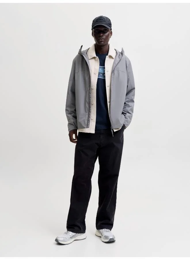 JACK & JONES Outer Space Printed Crew Neck T-Shirt for Men | Best Price UAE