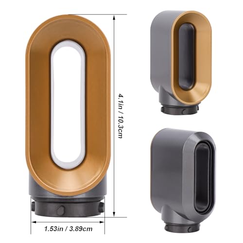GreeSuit Pre-Styling Dryer Attachment Nozzle Replacement: Hair Styler Nozzle Replacement for Dyson Airwrap HS01 HS05 Accessories, Part No. 969759-01(Gold) - Image 2