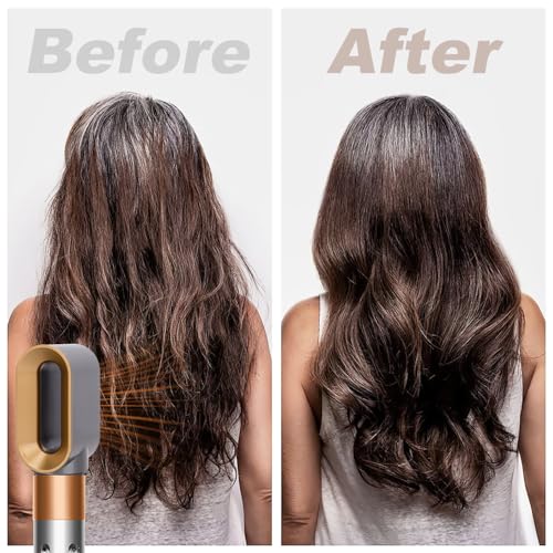 GreeSuit Pre-Styling Dryer Attachment Nozzle Replacement: Hair Styler Nozzle Replacement for Dyson Airwrap HS01 HS05 Accessories, Part No. 969759-01(Gold) - Image 4