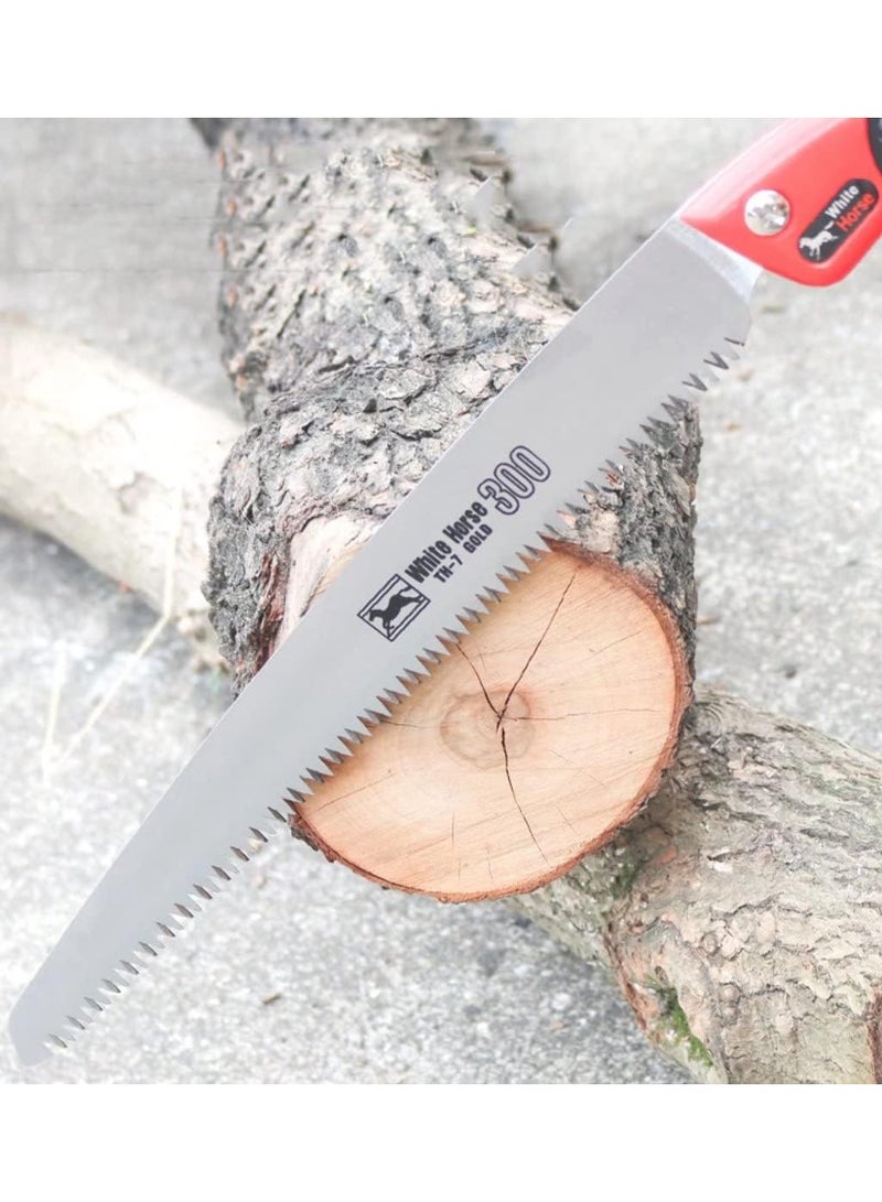 Baek Ma Korean saw without sheath (TH-7-300) Hand Saw Portable Pruning Saw Pruning Cutting Sawing Camping Hiking Wood - Image 3