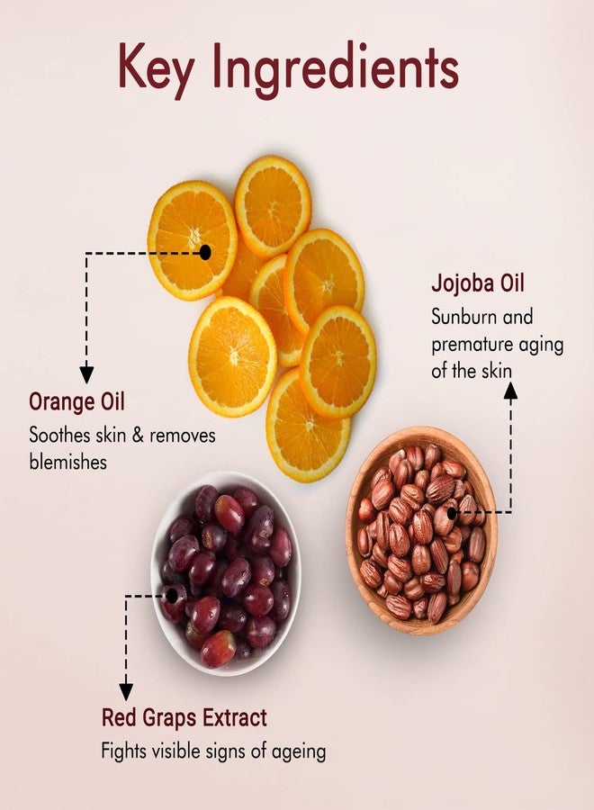 نيوتريجلو مجموعة نوتري جلو ناتشورالز المتقدمة للعناية بالوجه بالنبيذ (60 جم) ومقشر إزالة التسمير (65 جم) لإزالة التسمير الفوري وتفتيح البشرة، عبوة من قطعتين - Image 4
