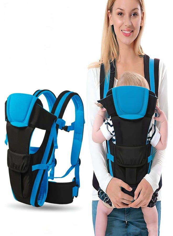 سنابترون حقيبة حمل الأطفال سنابترون للأطفال من عمر 0-3 سنوات - حقيبة حمل مريحة للمواليد الجدد | حقيبة حمل قابلة للتعديل | حقيبة حمل أطفال بأربعة أوضاع حمل | حقيبة حمل أطفال مزودة بدعامة للرأس وحزام أمان وأحزمة بإبزيم للأطفال من عمر 0-24 شهرًا - Image 1