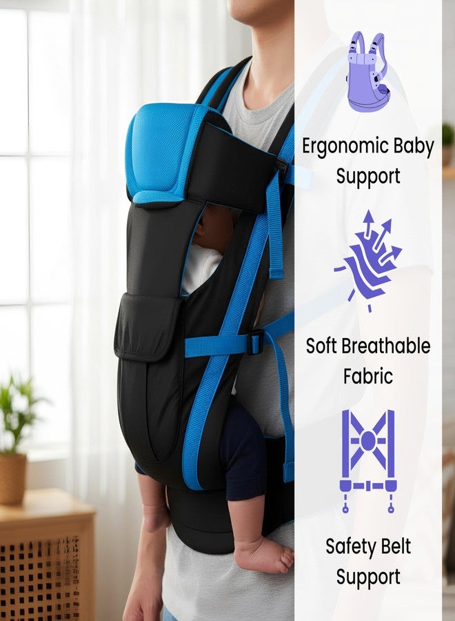 سنابترون حقيبة حمل الأطفال سنابترون للأطفال من عمر 0-3 سنوات - حقيبة حمل مريحة للمواليد الجدد | حقيبة حمل قابلة للتعديل | حقيبة حمل أطفال بأربعة أوضاع حمل | حقيبة حمل أطفال مزودة بدعامة للرأس وحزام أمان وأحزمة بإبزيم للأطفال من عمر 0-24 شهرًا - Image 5