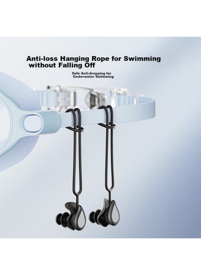 Erke Swimming Earplugs And Nose Clip Set For Kids, Waterproof And Soundproof Ear Protection Kit - Image 4