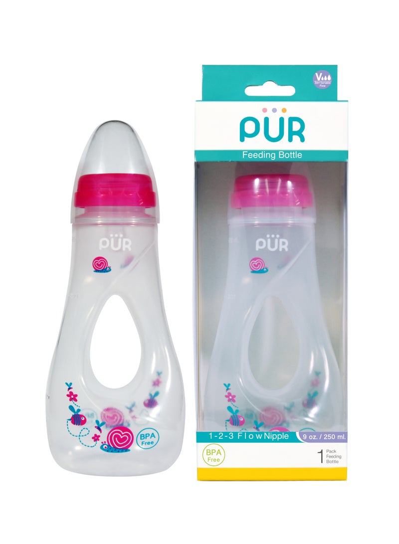 Twisted Gripper Bottle  9Oz/250ml - PINK