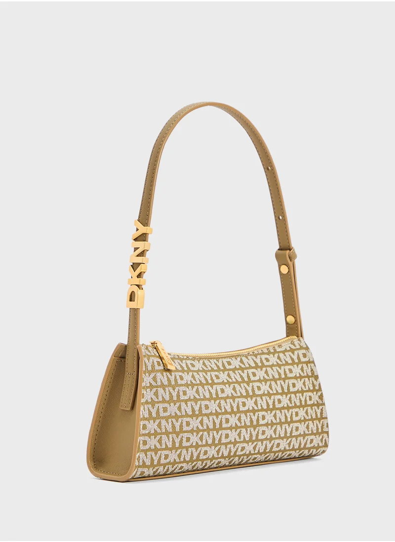 DKNY Avril Top Handle Zip Through Satchel