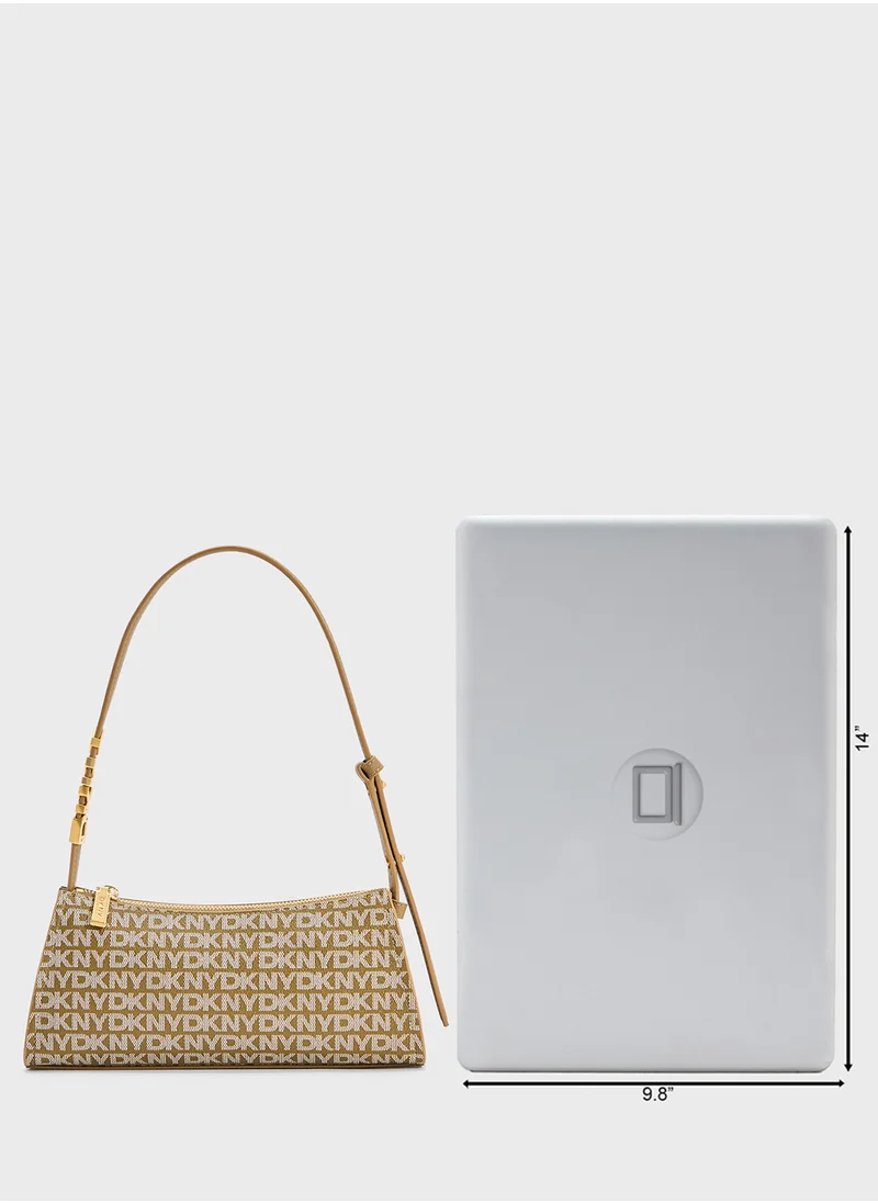 DKNY Avril Top Handle Zip Through Satchel