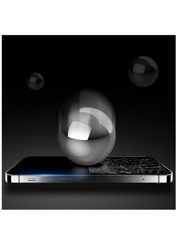 Glass for iPhone 15 Pro Max Screen Protector Tempered Glass Full Glue Edge-to-Edge Screen Protector for iPhone 15 Pro Max (2023) (IPHONE 15 PRO MAX)