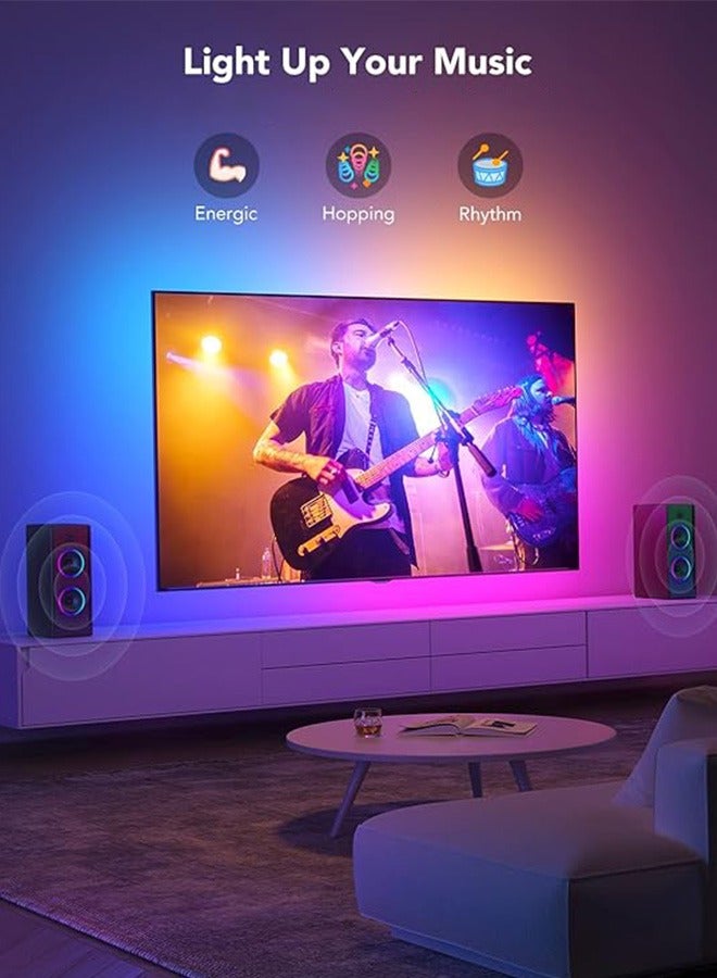 CozyNest Bluetooth LED Strip Lights 10M RGB Colour Changing LED Lights with App & Remote Control Music Sync Flexible LED Strip for Bedroom Living Room TV Kitchen Home Decoration DIY - Image 4