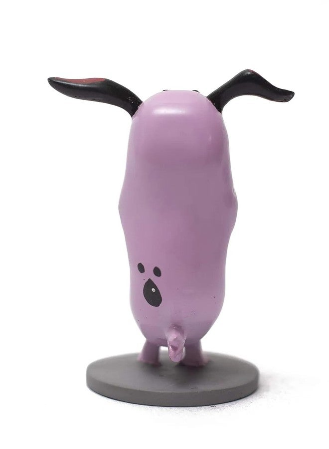INSAIN Courage the Cowardlyy Dog Action Figure- 9 cm | Classic Cartoon Collectible | Fan Art | Handmade - Image 4