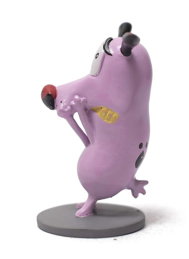 INSAIN Courage the Cowardlyy Dog Action Figure- 9 cm | Classic Cartoon Collectible | Fan Art | Handmade - Image 2