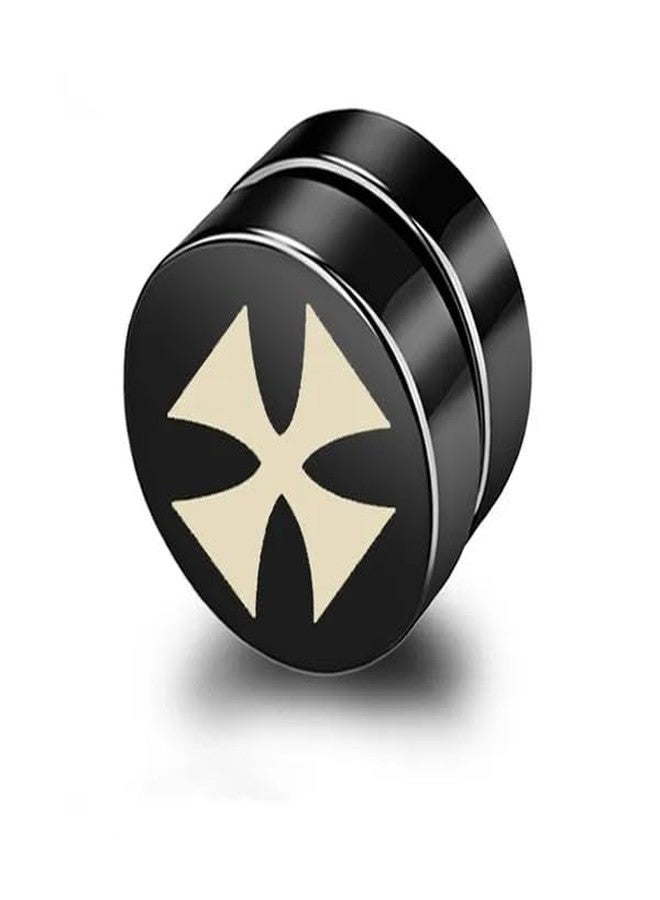 THE MEN THING CRUCIBLE - Magnetic Non-Piercing Pure Titanium Steel Studs Earrings for Men & Boys - Image 1