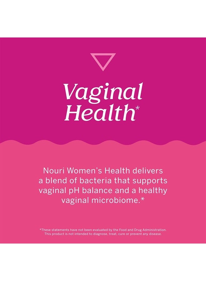 NOURI Women's Health Probiotic and Omega for Vaginal, Digestive, and Immune Health, Probiotics for Women, Take Daily - 30 Day Supply - Image 4