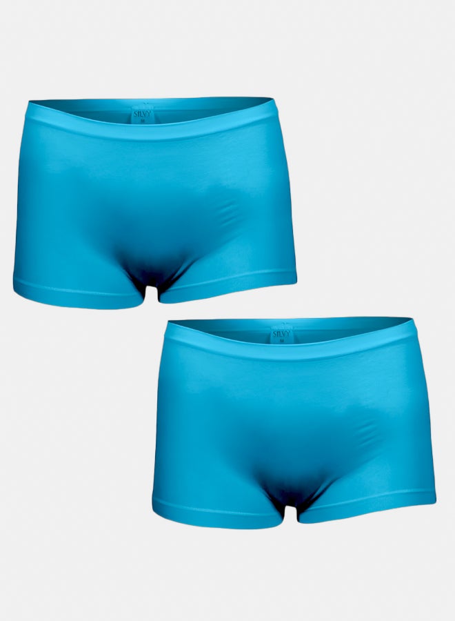 Silvy Set Of 2 Pieces Extreme Short Girls Lycra Underwear For Girls - Image 1