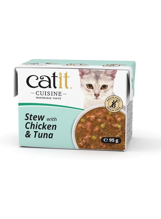 Catit HA Catit Cuisine Chicken Stew with Tuna 12x95g