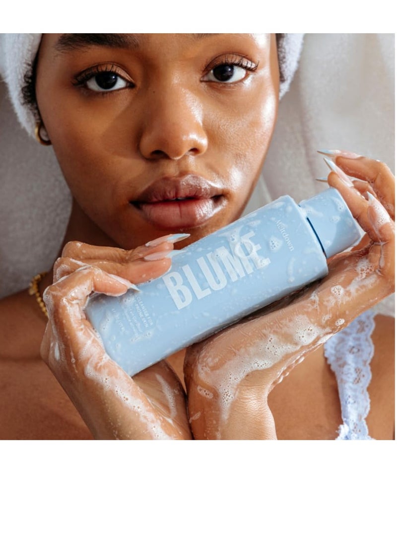 Blume - Blume Meltdown Gel Cleanser - Soothing Facial Cleanser for Acne-Prone Skin - Maintains pH Balance and Gently Removes Makeup - Infused with Salicylic Acid, Green Tea Extract and Ceramides (6 Fl Oz) - Image 1